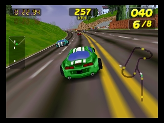 San Francisco Rush - Extreme Racing (Europe) (En,Fr,De) In game screenshot